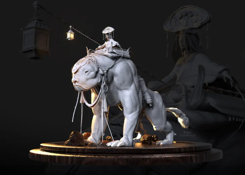 Character concept and sculpt